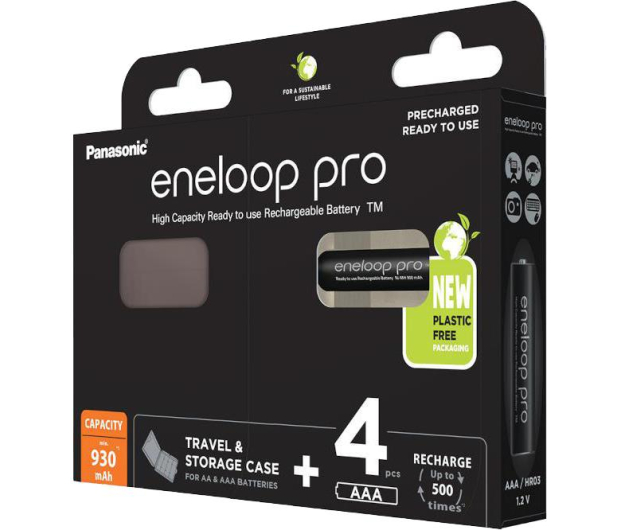 Panasonic ENELOOP PRO AAA 930mAh 4 szt + box - 1068281 - zdjęcie 2